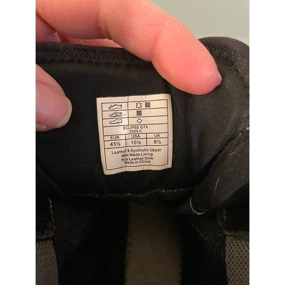 La Sportiva Eclipse GTX Boots, Carbon/Sulphur men’s 10.5 gore Tex hiking hunt - Picture 6 of 7